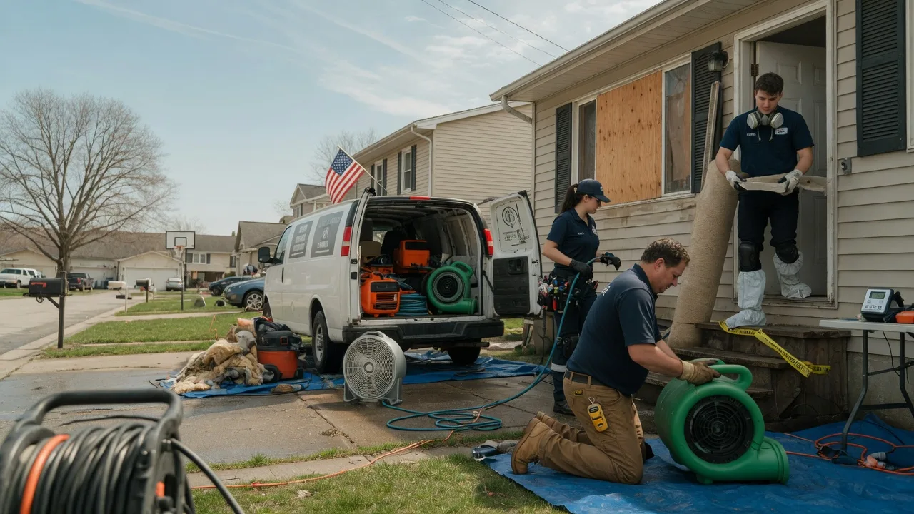 Water Damage Restoration in Richfield, WI near me